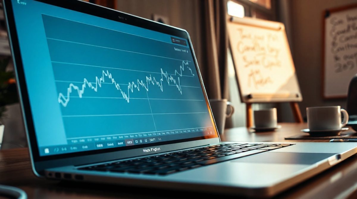 Graphique illustrant les variations du cours du bitcoin en euros